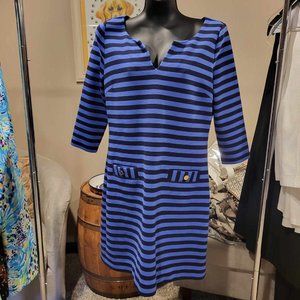 Lilly Pulitzer Blue Striped Dress